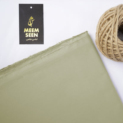 Delicate Twill/Satin |Wrinkle-Resistant Pima Cotton (54” Width) PISTACHIO GREEN 