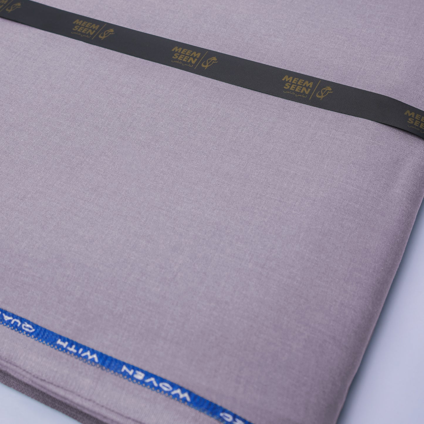 Bekson - Pale Lavander Wash & Wear, Wrinkle Resistant, Self Design Soft Finish 