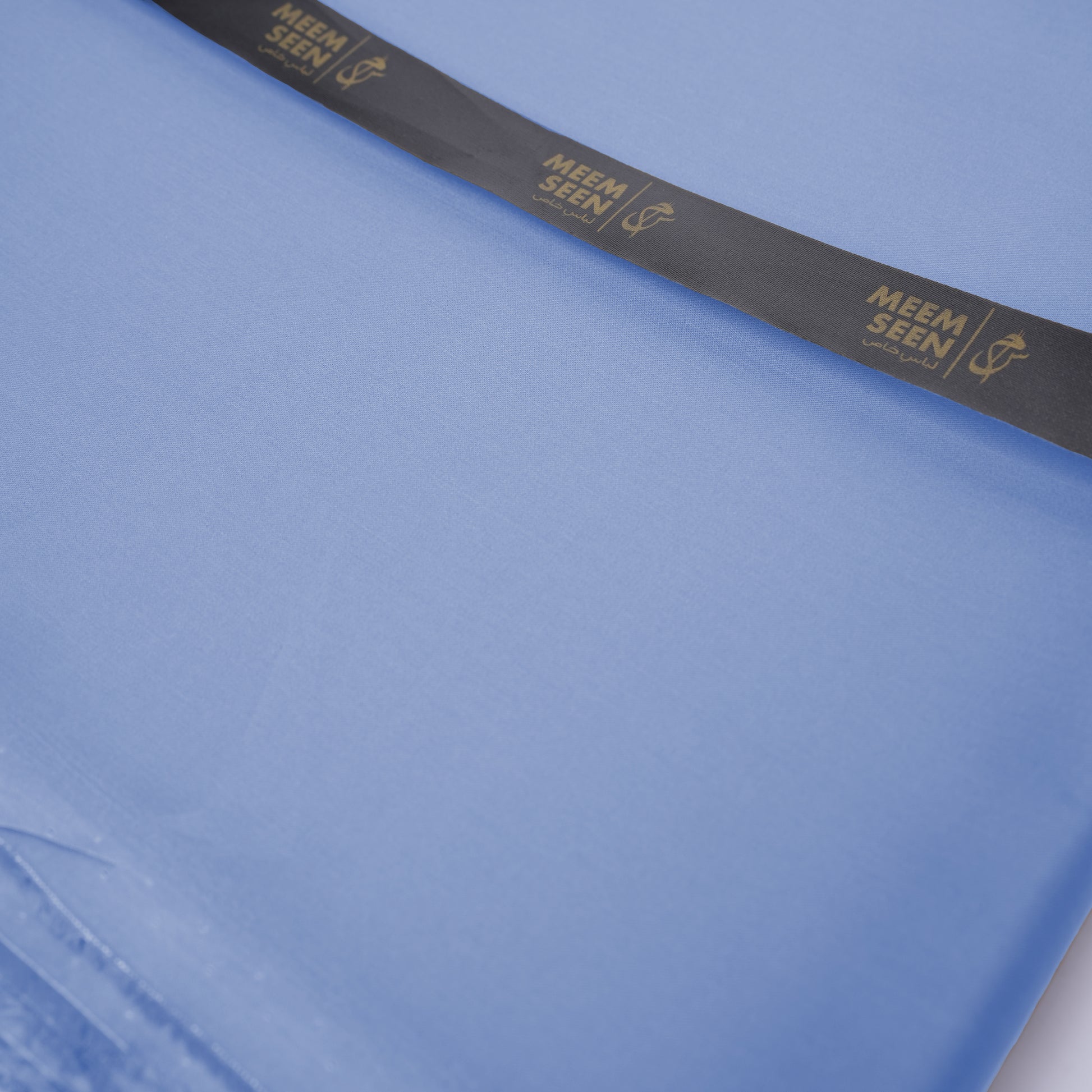SKY BLUE Delicate Twill/Satin | Wrinkle-Resistant Pima Cotton (54” Width) 
