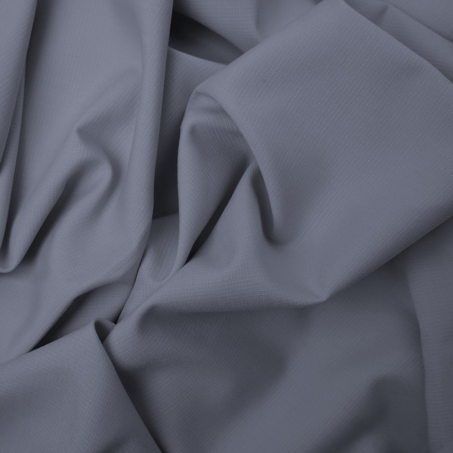 Premium Checkered Dobby Textured Wash & Wear Unstitched Fabric for Men Slate Grey