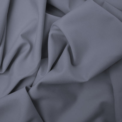 Premium Checkered Dobby Textured Wash & Wear Unstitched Fabric for Men Slate Grey