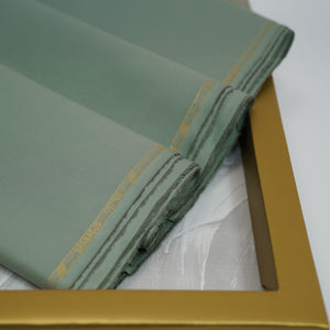 Barbados Silver Touch | Sage Green Wrinkle-Resistant Pima Cotton (54” Width) 