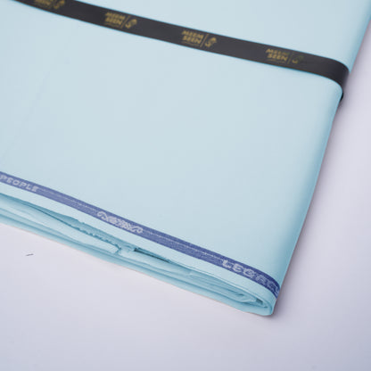 Legacy Boski, Wrinkle Resistant Poly Viscose Blend with Glossy Smooth Finish Sky Blue 