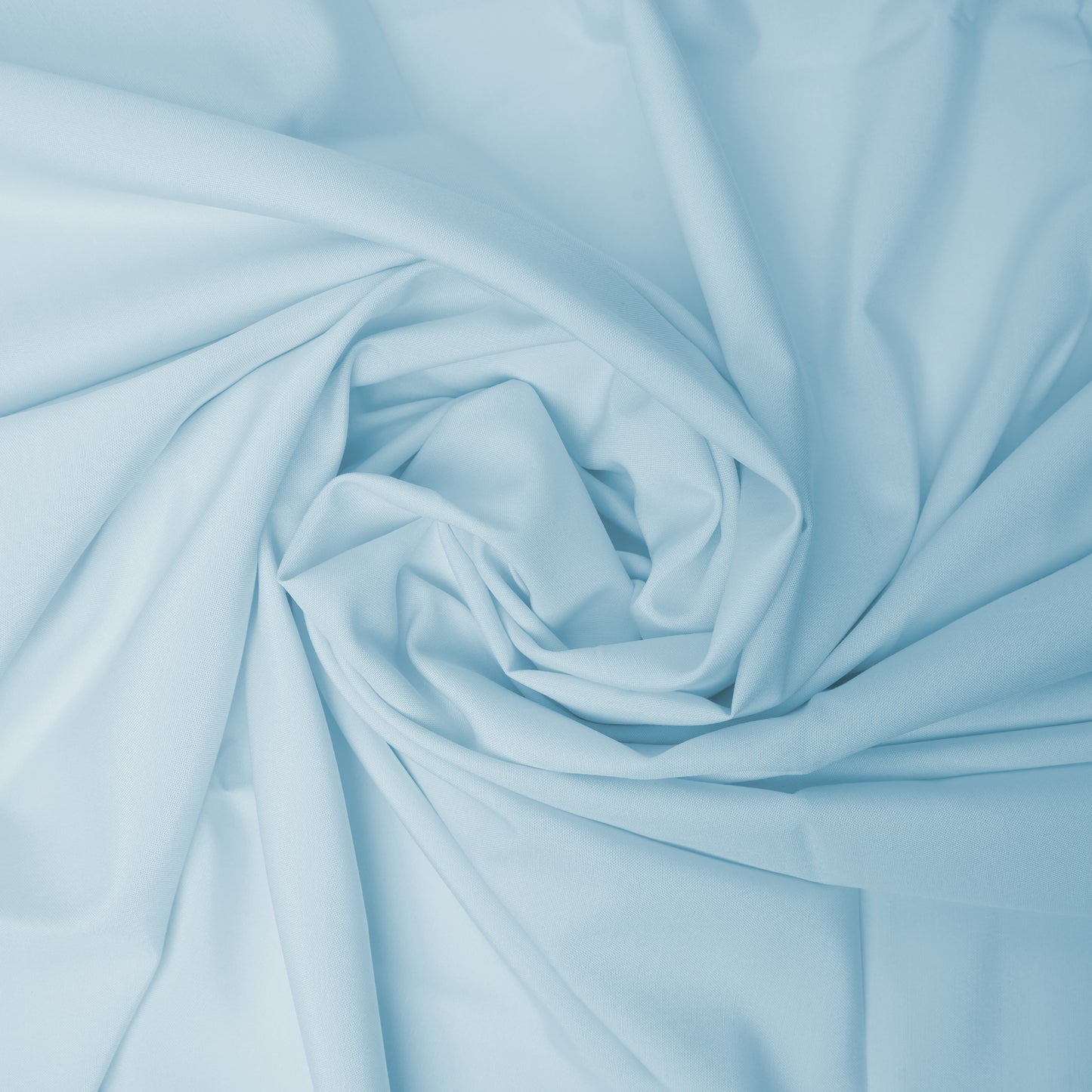 Sky Blue Legacy Boski, Wrinkle Resistant Poly Viscose Blend with Glossy Smooth Finish