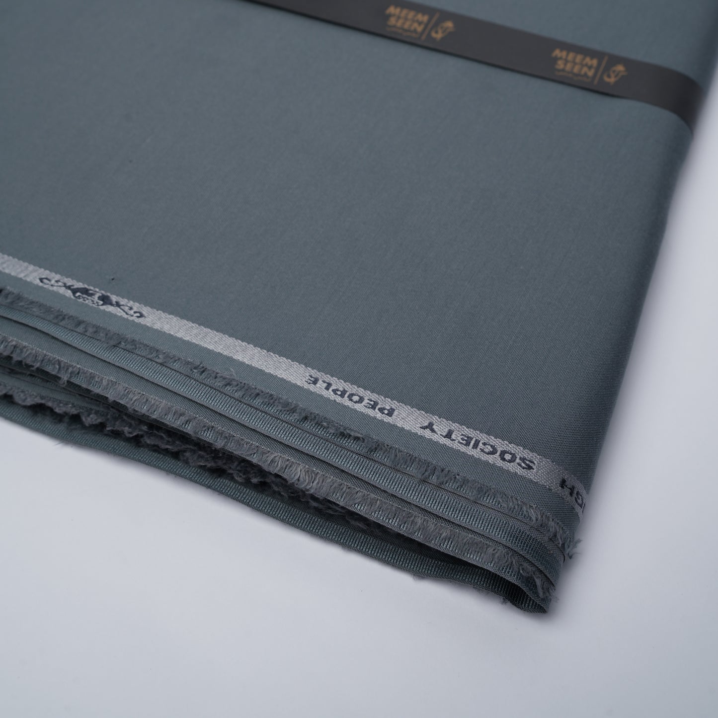 Legacy Boski, Wrinkle Resistant Poly Viscose Blend with Glossy Smooth Finish Slate Blue 