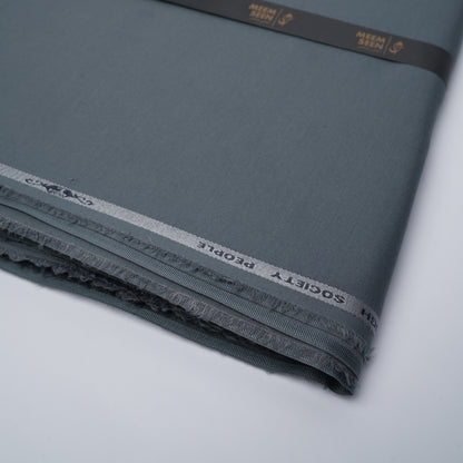 Legacy Boski, Wrinkle Resistant Poly Viscose Blend with Glossy Smooth Finish Slate Blue 