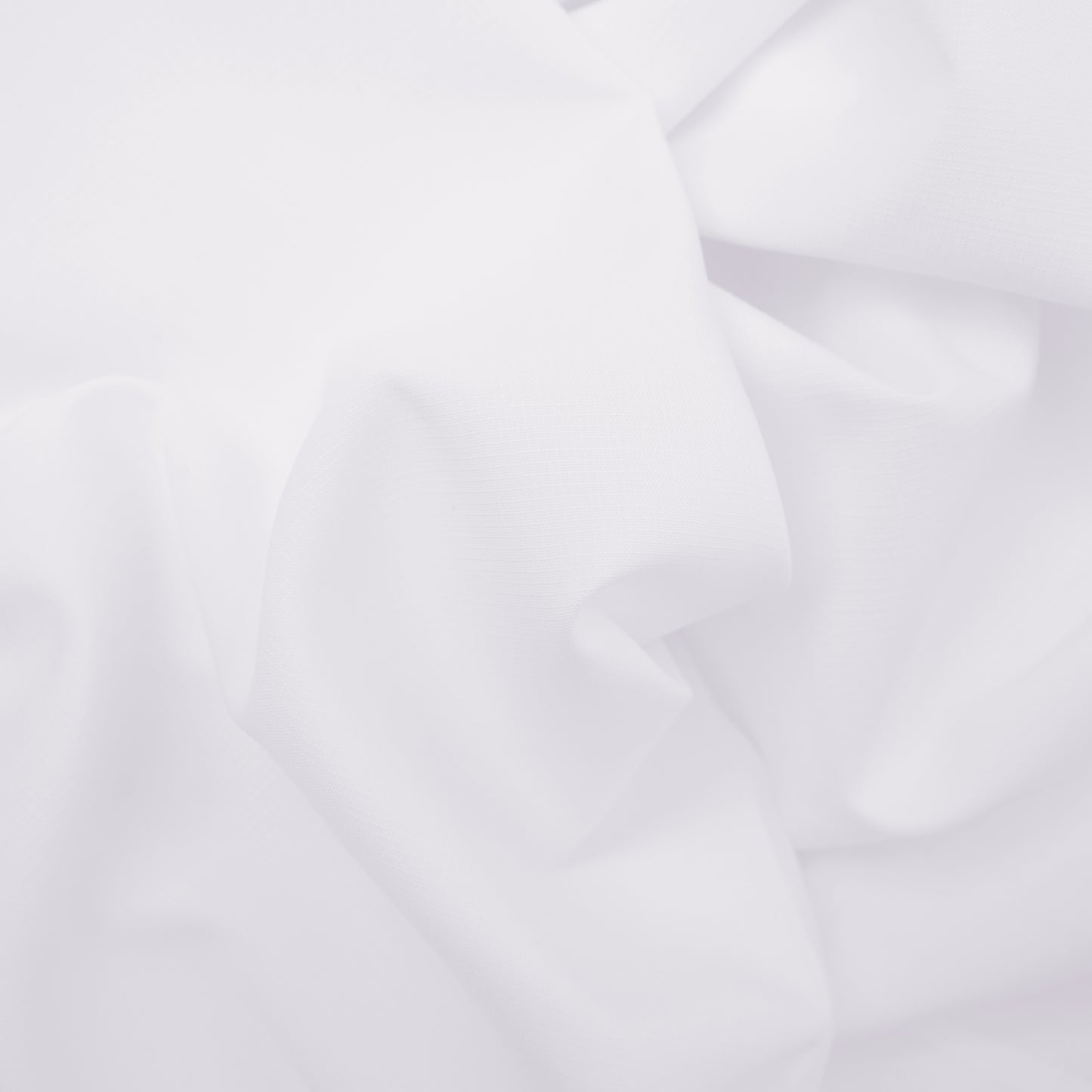 Checkered Dobby Textured Wash & Wear Unstitched Fabric for Men Soft Finish, Matt Look White