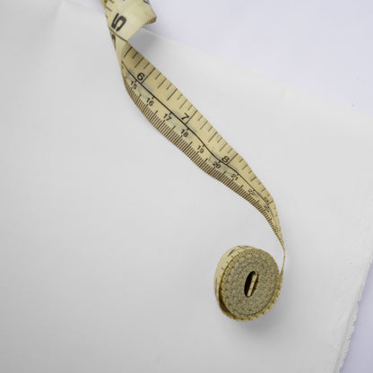 WHITE KitKat Classic Cotton | Structured Wear (54” Width) 