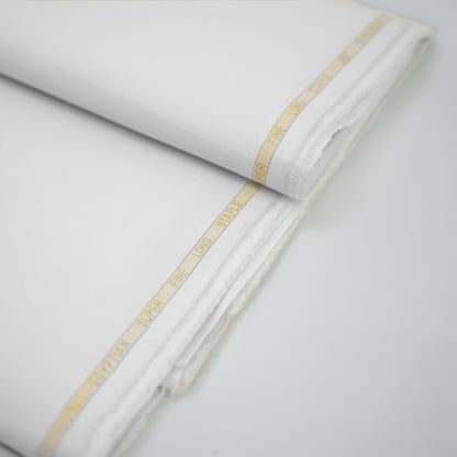 Barbados Silver Touch | Wrinkle-Resistant Pima Cotton (54” Width) White 
