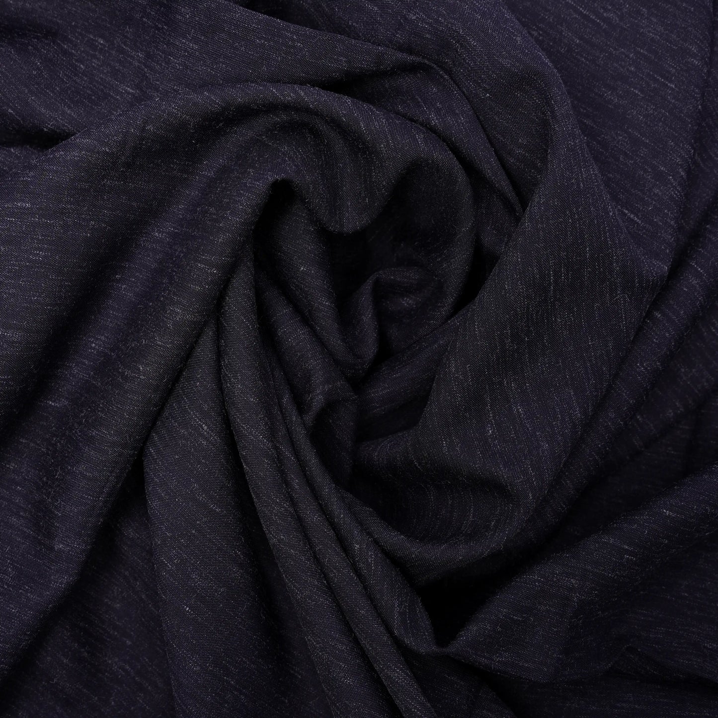 Impression Wash & Wear, Deep Purple Self Design Poly Viscose Blend with Soft Finish 