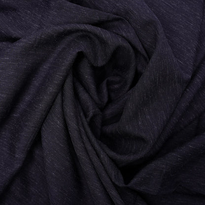 Impression Wash & Wear, Deep Purple Self Design Poly Viscose Blend with Soft Finish 