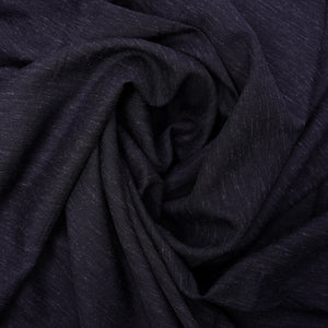 Impression Wash & Wear, Deep Purple Self Design Poly Viscose Blend with Soft Finish 
