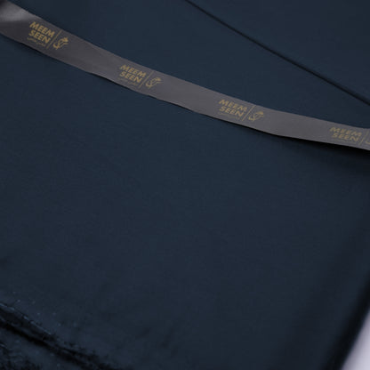 DEEP NAVY BLUE - Premium Delicate Collection | Men’s Unstitched Fabrics 