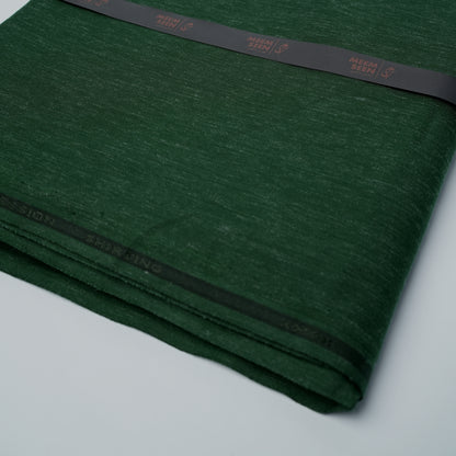 Impression Wash & Wear,Self Design Poly Viscose Blend with Soft Finish  Evergreen