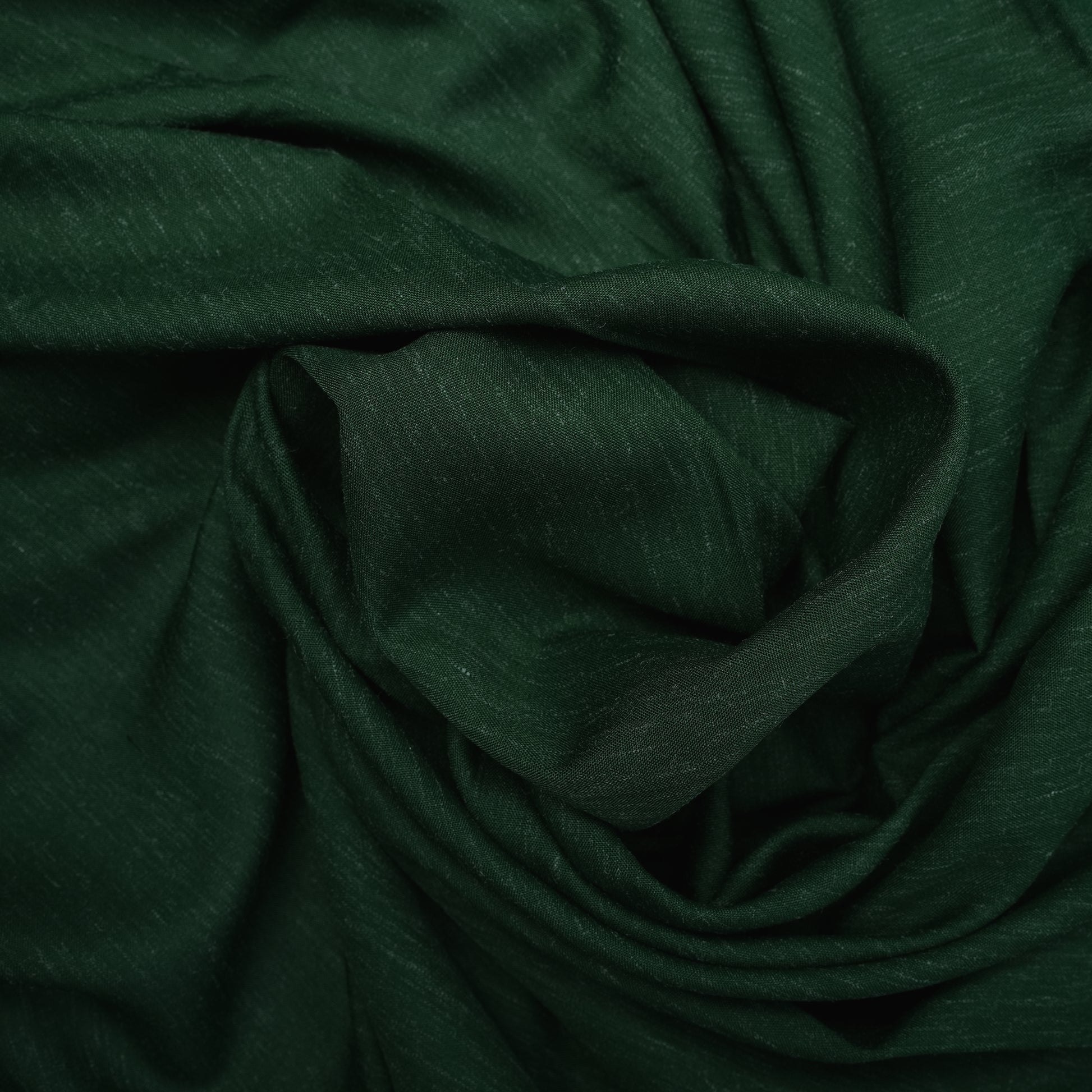Impression Wash & Wear, Evergreen Self Design Poly Viscose Blend with Soft Finish 