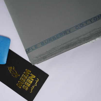 Burberry Soft | Heather Grey Giza Cotton Comfort (54” Width) 