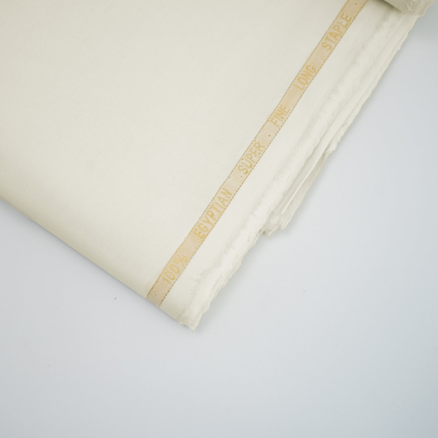 Light Cream Barbados Silver Touch | Wrinkle-Resistant Pima Cotton (54” Width) 