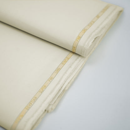 Barbados Silver Touch | Wrinkle-Resistant Pima Cotton (54” Width) Light Cream 