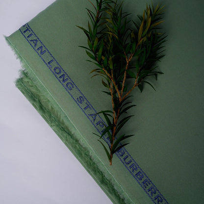 Burberry Soft | Moss Green Giza Cotton Comfort (54” Width) 