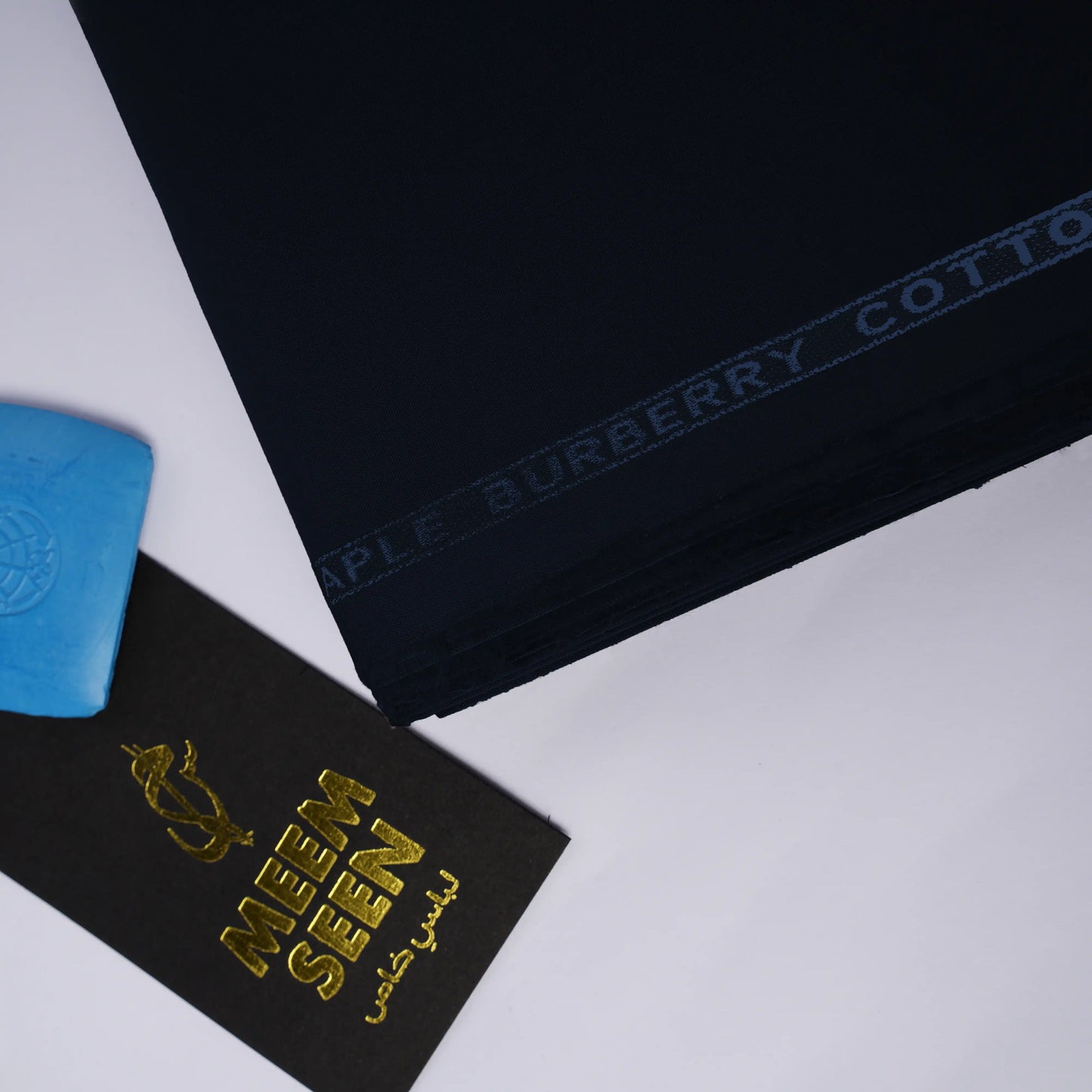 Burberry Soft | Navy Blue Giza Cotton Comfort (54” Width) 