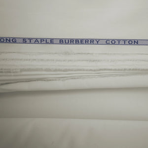 Burberry Soft | Giza Cotton Comfort (54” Width) Off White 