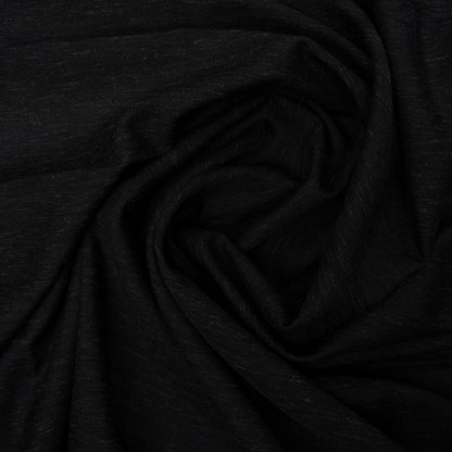Impression Wash & Wear, Onyx Grey Self Design Poly Viscose Blend with Soft Finish 