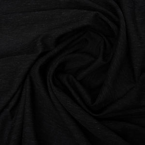 Impression Wash & Wear, Onyx Grey Self Design Poly Viscose Blend with Soft Finish 