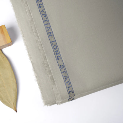 Burberry Soft | Pastel Khaki Giza Cotton Comfort (54” Width) 