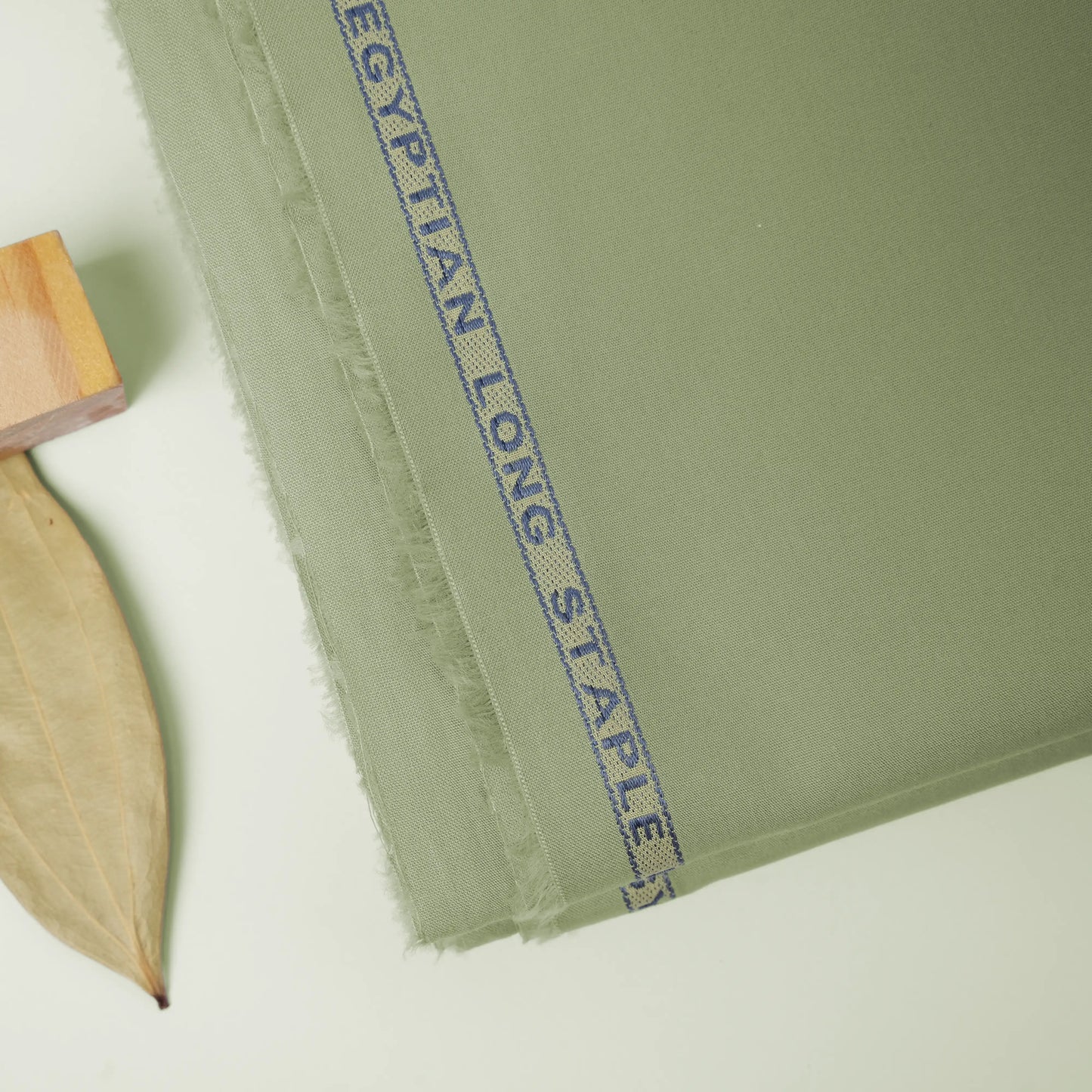 Burberry Soft | Sage Olive Giza Cotton Comfort (54” Width) 