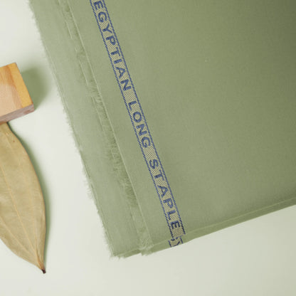 Burberry Soft | Sage Olive Giza Cotton Comfort (54” Width) 